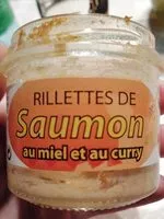 Mängden socker i Rillettes de saumon au miel et curry
