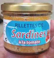 Mängden socker i Rillettes de sardines à la tomate