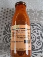 Mängden socker i Soupe de saumon fumé