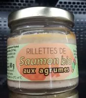 Mängden socker i Rillettes de saumon à l'aneth