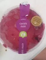 Mängden socker i Sorbet cassis noir