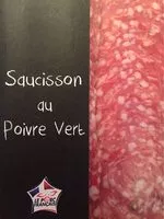 Mängden socker i Saucisson au poivre vert