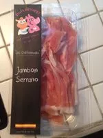 Mängden socker i Chiffonnade de Jambon SERRANO