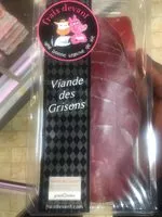 Mängden socker i Viande des grisons