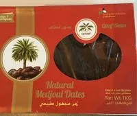 Mängden socker i Natural medjoul dates