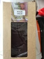 Mängden socker i Tablette de chocolat