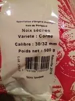 Mängden socker i Noix sèches