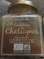 Mängden socker i Confiture de châtaignes