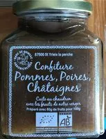 Mängden socker i Confiture pommes, poires, chataignes