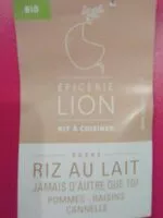 Mängden socker i Riz au lait