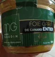 Mängden socker i Foie Gras de canard entier