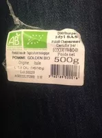 Mängden socker i Pomme Golden Bio