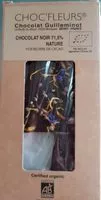 Mängden socker i Choc'fleurs Chocolat noir 71,5%
