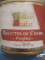 Mängden socker i Rillettes de canard confites