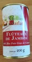 Mängden socker i Flûteaux De Jambon Au Foie Gras 200G