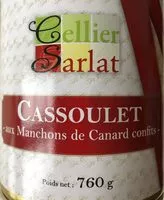 Mängden socker i Cassoulet aux manchons de canard confits