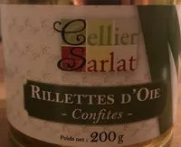 Mängden socker i Rillettes D'oie Confites 200G