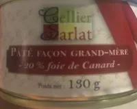 Mängden socker i Pâté Façon Grand-mère Au Foie De Canard 20 %, 130G