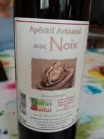 Mängden socker i Apéritif artisanal aux Noix