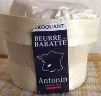 Mängden socker i Beurre baratte