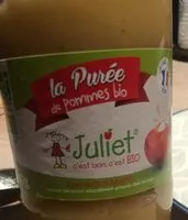 Mängden socker i La purée de pommes bio