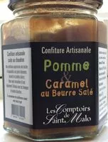 Mängden socker i Confiture artisanale - Pomme et Caramel au beurre salé