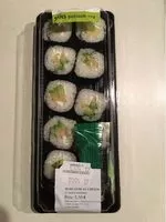 Mängden socker i Maki avocat cheese