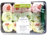 Mängden socker i Sushis saumon fromage avocat