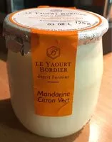 Mängden socker i Yaourt mandarine citron vert