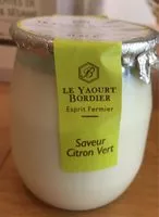 Mängden socker i Yaourt bordier citron vert