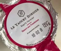 Mängden socker i Le yaourt bordier à la Framboise