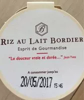 Mängden socker i Riz au lait Bordier