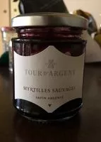 Mängden socker i Confiture myrtilles sauvages