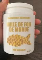 Mängden socker i Huile De Foie Morue