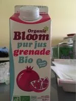 Mängden socker i Organic Bloom pur jus grenade bio