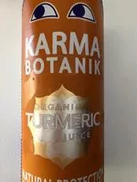 Mängden socker i Organic turmeric juice