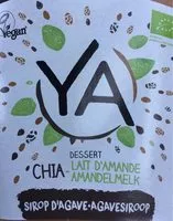 Mängden socker i Dessert Chia - lait d'amande