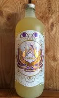 Mängden socker i Karma kombucha Triogy yucu curcuma Gingembre
