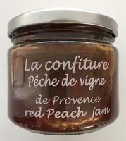 Mängden socker i La confiture peche de vigne