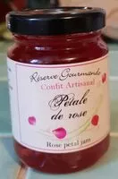 Mängden socker i Confit de rose petal jam
