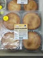 Mängden socker i Tourtes basquaises