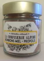 Mängden socker i Bonbons miel -propolis