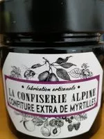 Mängden socker i Confiture extra de myrtilles