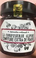 Mängden socker i La confiserie alpine Confiture extra de fraises
