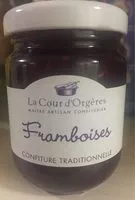 Mängden socker i Confiture de framboises