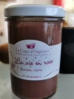 Mängden socker i La vie en rose - fraise, coco