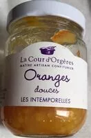 Mängden socker i Oranges douces