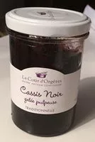 Mängden socker i Cassis noir gelée pulpeuse