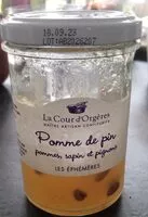 Mängden socker i Confiture pomme de pin