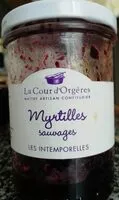 Mängden socker i Confiture traditionnelle myrtilles sauvages